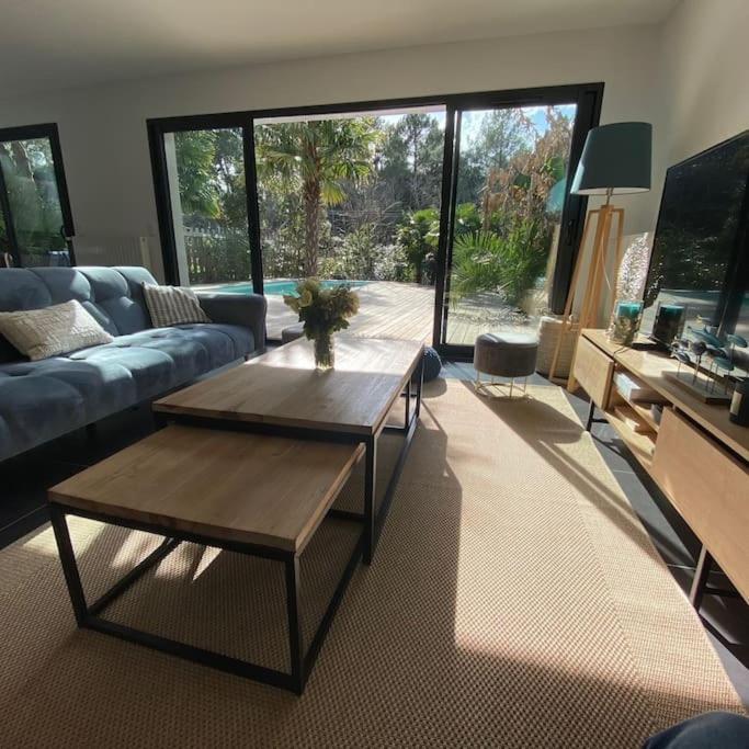 Villa Arcachon 12 Pers Avec Piscine Chauffee 1 Mai Au 30 Sept 외부 사진